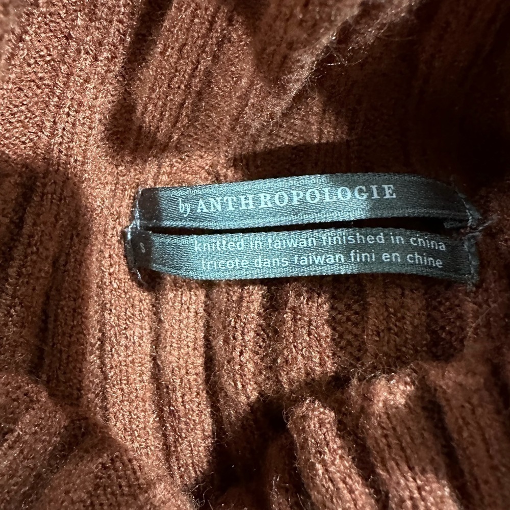 Anthropologie Wilford Tunic Sweater Sz S - Picture 9 of 10